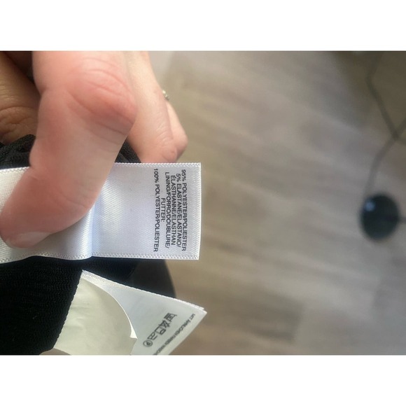 RACHEL Rachel Roy Long Sleeve Black Wrap Knee Length Dress‎ Size Small - Picture 6 of 6